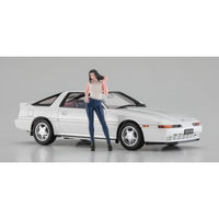 SP614 1/24 トヨタ スープラ A70 2.0GTツインターボ 1990 w/ガールズフィギュア