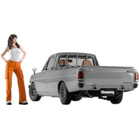 SP626 1/24 ダットサン サニートラック ロングボデー デラックス w/ガールズフィギュア