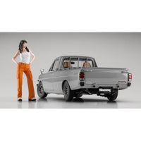 SP626 1/24 ダットサン サニートラック ロングボデー デラックス w/ガールズフィギュア