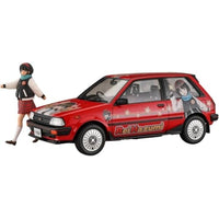 SP633 1/24 トヨタ スターレット EP71 Siリミテッド(3ドア)中期型 '羽澄れい' w/フィギュア