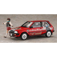 SP633 1/24 トヨタ スターレット EP71 Siリミテッド(3ドア)中期型 '羽澄れい' w/フィギュア