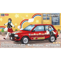 SP633 1/24 トヨタ スターレット EP71 Siリミテッド(3ドア)中期型 '羽澄れい' w/フィギュア