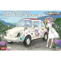 SP648 1/24 スバル 360 デラックス 'クレア フロスト' w/フィギュア