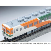 A9865 キハ40-2000番代+キハ58 水郡線色 2両セット