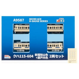 A9587 MA'sチョイス クハ115-604 新福知山色+瀬戸内色 2両セット