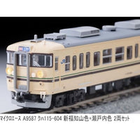 A9587 MA'sチョイス クハ115-604 新福知山色+瀬戸内色 2両セット