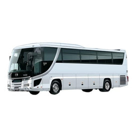 BUS1 EX-1 1/32 観光バスシリーズNo.1 EX-1 日野セレガ スーパーハイデッカ(バスガイド&バス運転手シギュア付き)