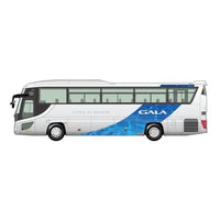 BUS-3 EX-1 1/32 観光バスシリーズNo.3 EX-1 いすゞガーラ スーパーハイデッカー(バスガイド&バス運転手フィギュア付き)
