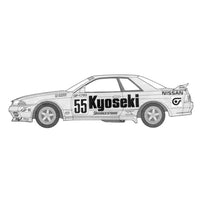 ID-312 1/24 インチアップシリーズ №312 共石スカイライン GP-1プラス (スカイライン GT-R [BNR32 Gr.A仕様] )1992