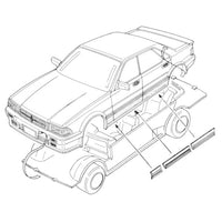 HC-10 1/24 ハイソカーシリーズ №10 マークⅡ GX71(ハイソカーバージョン)