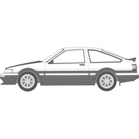 峠-1EX-1 1/24 峠シリーズNo.1 EX-1 トヨタ ハチロクレビン AE86(カーボンボンネットデカール付き)