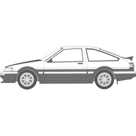 峠-1EX-1 1/24 峠シリーズNo.1 EX-1 トヨタ ハチロクレビン AE86(カーボンボンネットデカール付き)