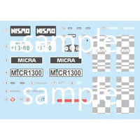 ID-1006 1/24 インチアップシリーズ №1006 NISSAN MARCH (K11型) NISMOパーツ付き ニスモ40周年組立式ケース付き