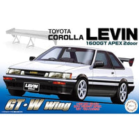 ID-338 1/24 インチアップシリーズ №338 トヨタ カローラレビン 2ドア 1600GT APEX(GT/Wウイング付き)