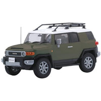 車NX-9 EX-6 1/24 車NEXTシリーズ No.9 EX-6 トヨタ FJクルーザー(ツートンダークグリーンタイプ)