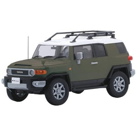 車NX-9 EX-6 1/24 車NEXTシリーズ No.9 EX-6 トヨタ FJクルーザー(ツートンダークグリーンタイプ)