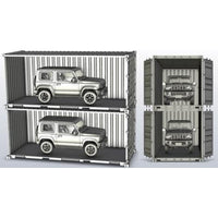 車NEXT-1002 1/24 車NEXTシリーズ №1002 20ft コンテナ(ピンク)