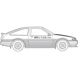 ISD-019 1/24 頭文字Dシリーズ №019トレノAE86 カーボンボンネット藤原拓海