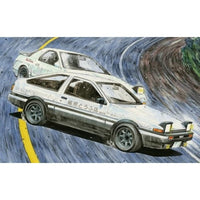 ISD-1 EX-1 1/24 トレノ前期型1600GT APEX AE86 藤原拓海 特別仕様(キャラクターアクリルスタンド付き)