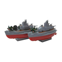 ちび丸-17EX-1 ちび丸艦隊 伊400型潜水艦2隻セット 特別仕様(エッチングパーツ&木甲板シール付き)