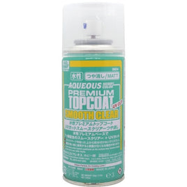 B604 ※新価格※ 水性プレミアムトップコート UVカットスムースクリアースプレー<つや消し>