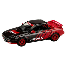 HJ646056AV HJ64 1/64 Toyota MR2 1600G-LIMITED SUPER CHARGER YOKOHAMA ADVAN COLOR