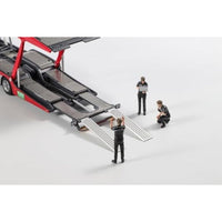 KS-069-413 GCD - Wei Chuan ベンツ トレーラー + フィギュアセット