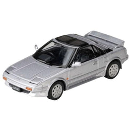 HJ643056AS HJ64 1/64 トヨタ MR2 1600G-LIMITED SUPER CHARGER 1988 T BAR ROOF シルバーメタリック / カスタムカラー
