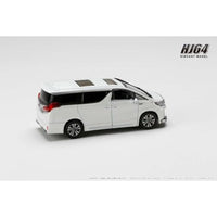 HJ644012AW HJ64 1/64 Toyota アルファード カスタムバージョン / サンルーフ付き ホワイトパールクリスタルシャイン