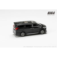 HJ644012AMBK HJ64 1/64 Toyota アルファード カスタムバージョン / サンルーフ付き スパークリングブラックパールクリスタルシャイン