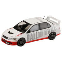 HJ642054AW HJ64 1/64 Mitsubishiランサーエボリューション 7 GSR RALLIART スコーティアホワイト