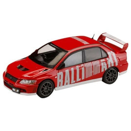HJ642054AR HJ64 1/64 Mitsubishiランサーエボリューション 7 GSR RALLIART パルマレッド