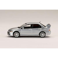 HJ645054S HJ64 1/64 Mitsubishiランサーエボリューション 9 GSR エンジンディスプレイモデル付き クールシルバーメタリック