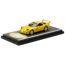 HJ645007DA HJ64 1/64 Mazda RX-7(FD3S)RED SUNS / 頭文字D VS 藤原 拓海 高橋 啓介ドライバーフィギュア付き