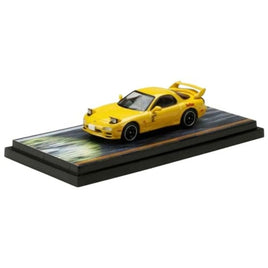 HJ645007DB HJ64 1/64 Mazda RX-7(FD3S)RED SUNS / 頭文字D VS 中里 毅 高橋 啓介ドライバーフィギュア付き