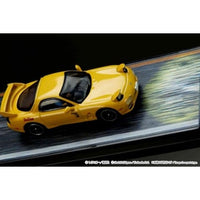 HJ645007DB HJ64 1/64 Mazda RX-7(FD3S)RED SUNS / 頭文字D VS 中里 毅 高橋 啓介ドライバーフィギュア付き