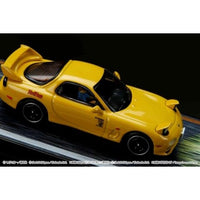 HJ645007DB HJ64 1/64 Mazda RX-7(FD3S)RED SUNS / 頭文字D VS 中里 毅 高橋 啓介ドライバーフィギュア付き