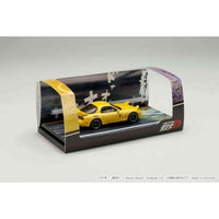 HJ645007DB HJ64 1/64 Mazda RX-7(FD3S)RED SUNS / 頭文字D VS 中里 毅 高橋 啓介ドライバーフィギュア付き