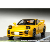 HJ643007BDY HJ64 1/64 Mazda RX-7(FD3S)RED SUNS / 頭文字D with 藤原 拓海 高橋 啓介ドライバーフィギュア付き