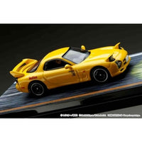 HJ643007BDY HJ64 1/64 Mazda RX-7(FD3S)RED SUNS / 頭文字D with 藤原 拓海 高橋 啓介ドライバーフィギュア付き