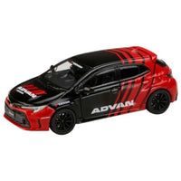 HJ641067AV HJ64 1/64 Toyota GRカローラ RZ YOKOHAMA ADVAN COLOR