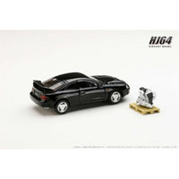 HJ641064ABK HJ64 1/64 Toyota セリカ GT-FOUR WRC EDITION (ST205) エンジンディスプレイモデル付き ブラック