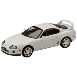 HJ642042W HJ64 1/64 Toyota スープラ RZ (JZA80)  アクティブスポイラーパーツ付き スーパーホワイトII