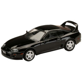 HJ642042BK HJ64 1/64 Toyota スープラ RZ (JZA80)  アクティブスポイラーパーツ付き ブラック