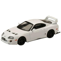 HJ644042W HJ64 1/64 Toyota スープラ (JZA80) JDM カスタムバージョン スーパーホワイトII