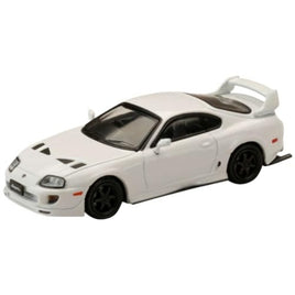 HJ644042W HJ64 1/64 Toyota スープラ (JZA80) JDM カスタムバージョン スーパーホワイトII