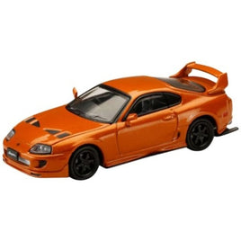 HJ644042P HJ64 1/64 Toyota スープラ (JZA80) JDM カスタムバージョン オレンジメタリック
