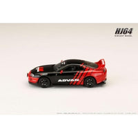 HJ645042AV HJ64 1/64 Toyota スープラ (JZA80) YOKOHAMA ADVAN COLOR ブラック