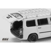 HJ642062W HJ64 1/64 Toyota プロボックス カスタムバージョン / ルーフキャリア付きホワイト