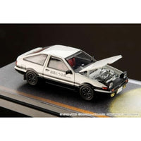 HJ641052DA HJ64 1/64 Toyota SPRINTER TRUENO (AE86) / 頭文字Dエンジン搭載モデル with 高橋 啓介